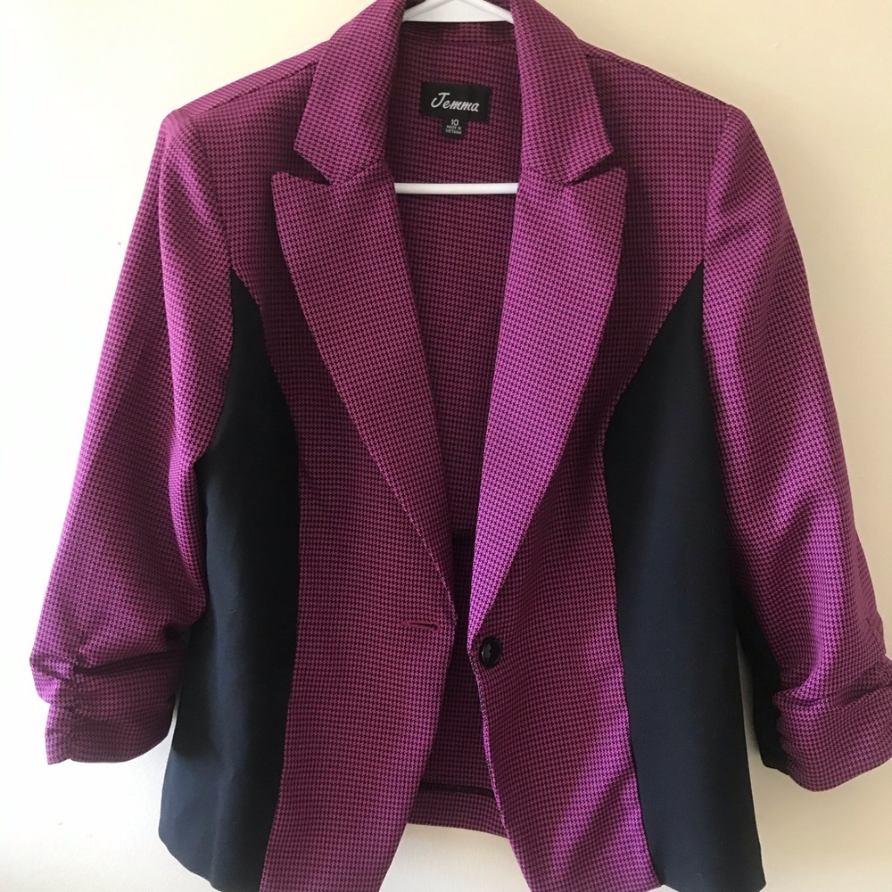 Polka dots blazer